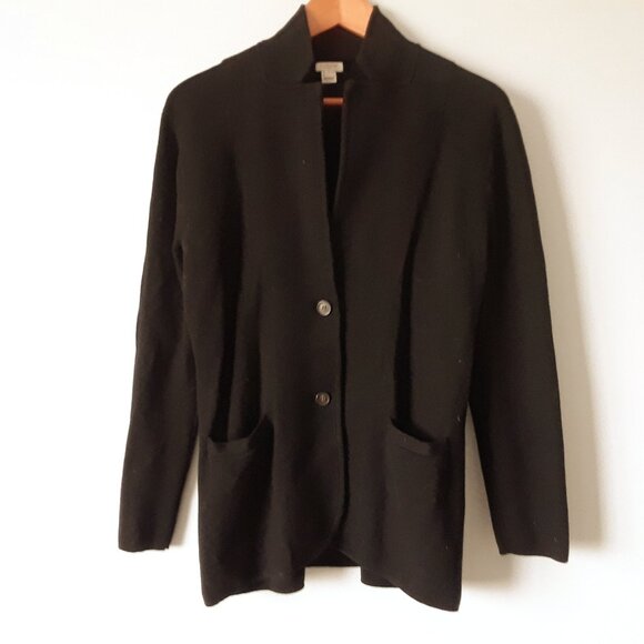 J Crew Cotton Cardigan Blazer M - Picture 1 of 9